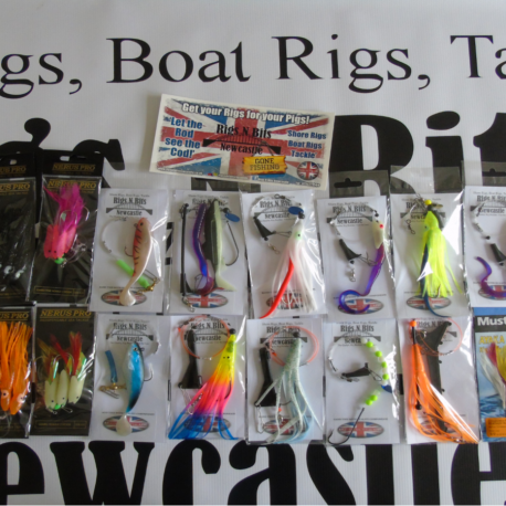 Sea fishing Boat Pack - 21 Boat Rigs - Quality Boat rigs - Drift